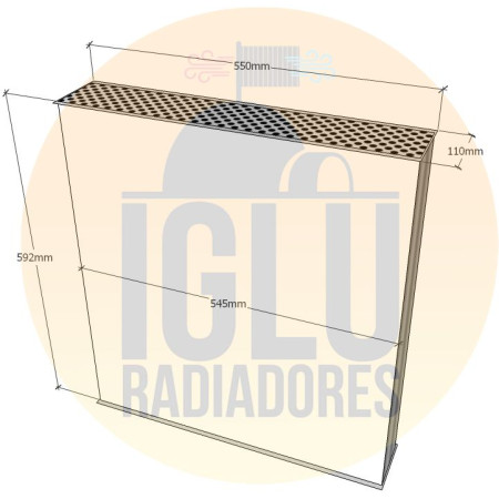 Colmeia para Valtra 985 / 1180 / 1280