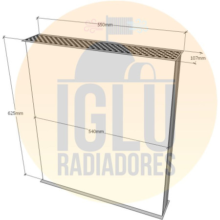 Colmeia para Valtra 1280 / 1580 / 1680 / 1780 / 1880