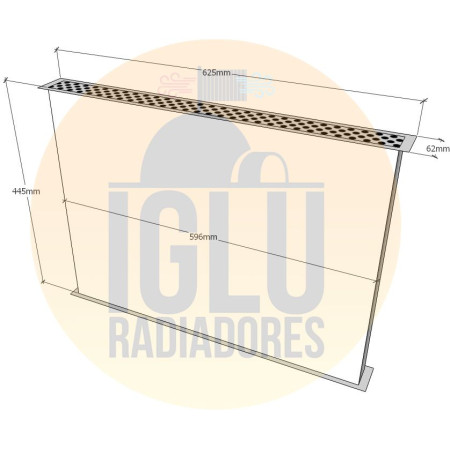 Colmeia para Volkswagen 8-140