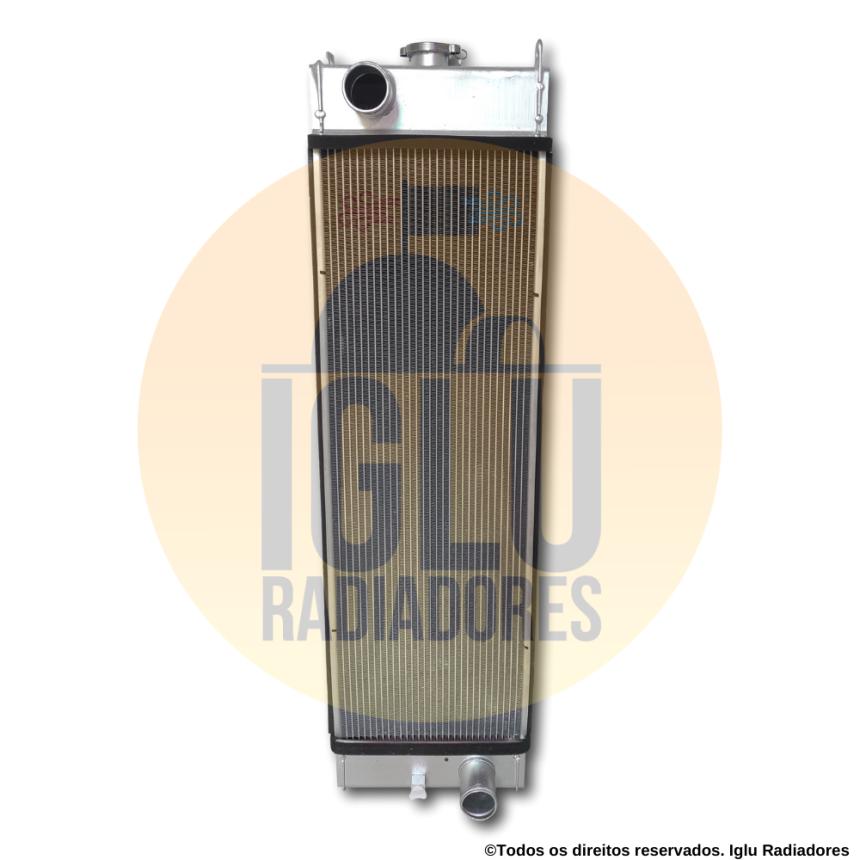 Radiador de Água Komatsu PC 160-7 (21K-03-71114)