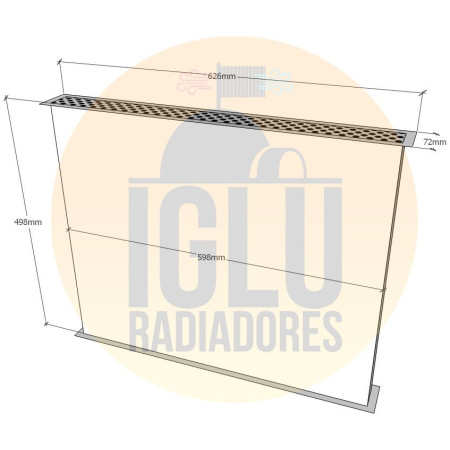 Colmeia para Volkswagen 11-140  / 12-140  / 14-140