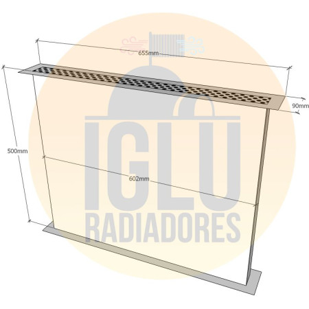 Colmeia para Volkswagen 8-150 (Cabeceira 90x655)
