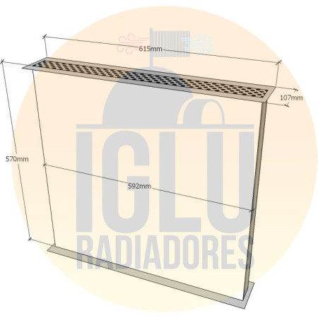 Colmeia para Volkswagen 13-120, 14-120, 16-120