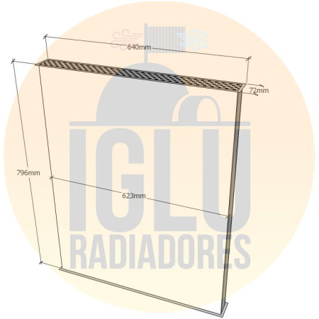 Colmeia para Volkswagen 40-300