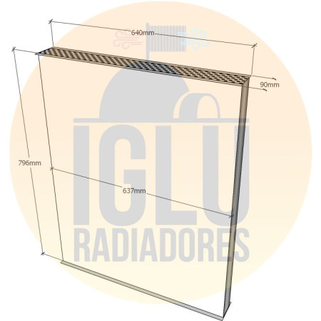Colmeia para Volkswagen 24-220 , 24-250 e 26-300