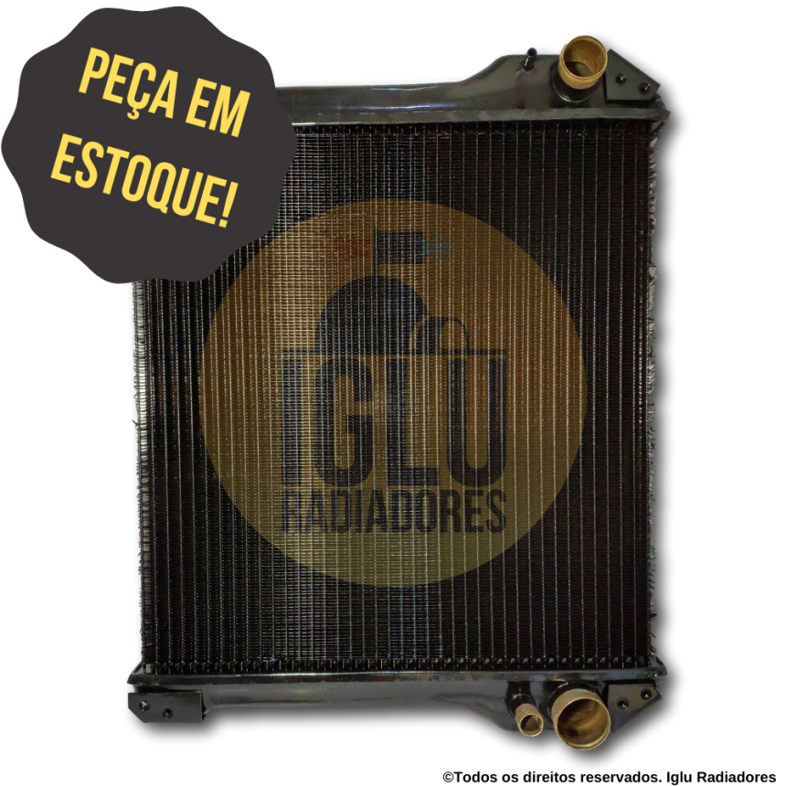 Radiador Case 580N (87576643)