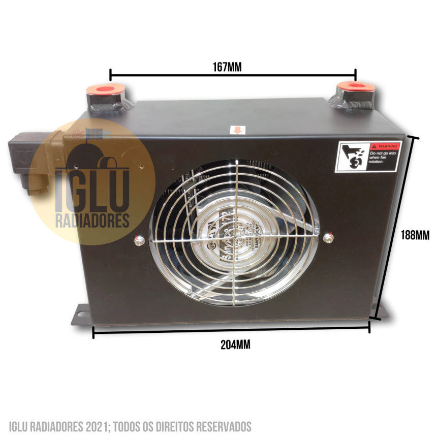 Radiador de Óleo Universal 20L/M 12V