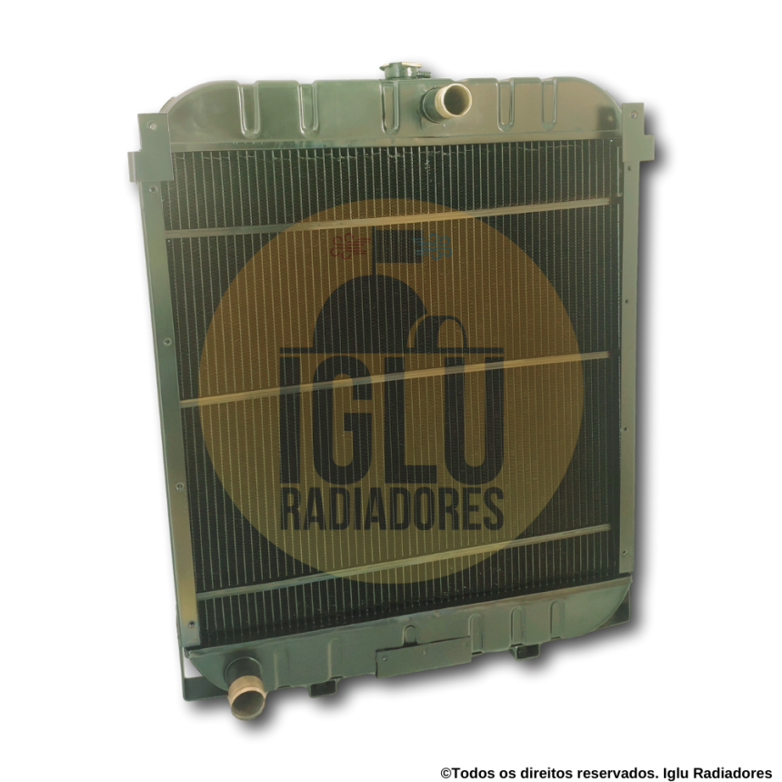 Radiador de Água Gerador Perkins / International 6 Cil. Aspirado / 4 Cil. Turbinado