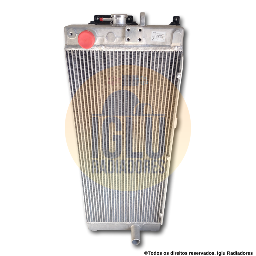 Radiador de Água Hyundai R210 LC9 / R220 LC9 (11Q646631)