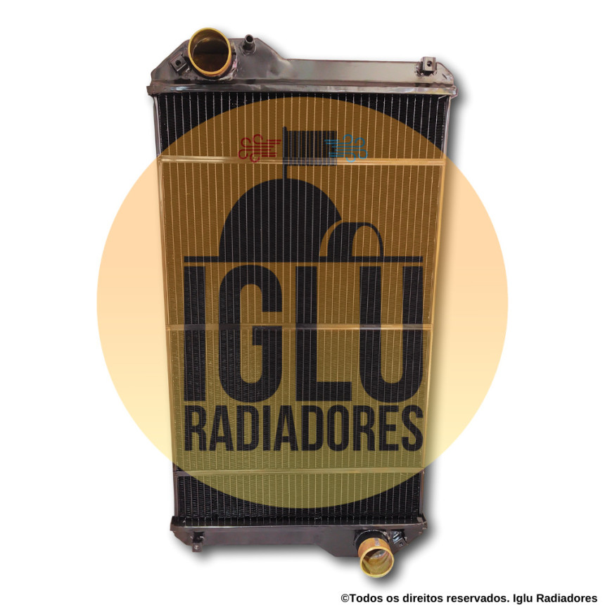 Radiador de Água John Deere 524K, 544K (AT334100)