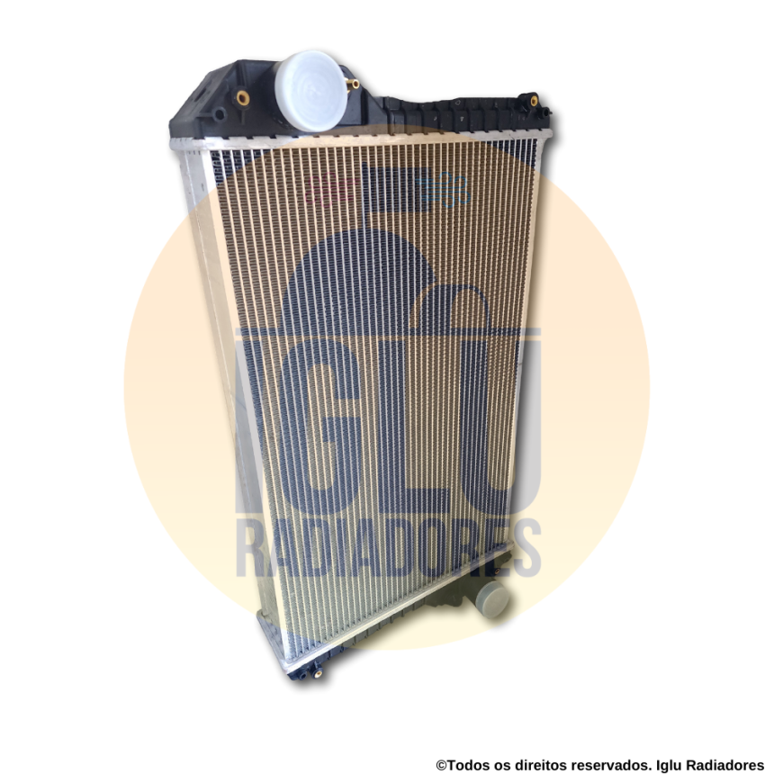 Radiador de Água John Deere 524K, 544K (AT334100)