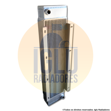 Radiador de Óleo John Deere 624J, 644K, 624K, 624KR, 724K (AT332614, AT536382)