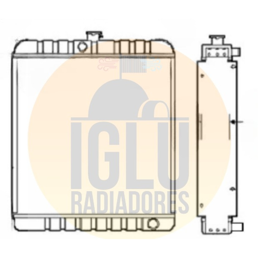 Radiador Valmet 68/88 (240920, 240930, 231330)