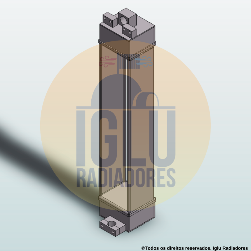 Radiador de Óleo Caterpillar D6C (8N4363, 1P2499, 1P7340, 4N6599, 7N9131, 4N5926)