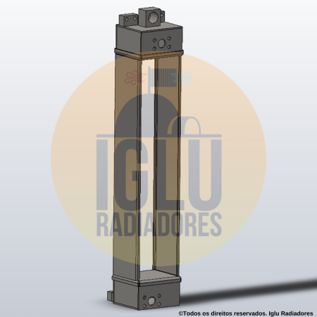 Radiador de Óleo Caterpillar D6C (8N4363, 1P2499, 1P7340, 4N6599, 7N9131, 4N5926)