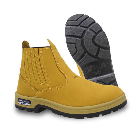 botina tratoraço mcbelt cor milho (sem cadarço)