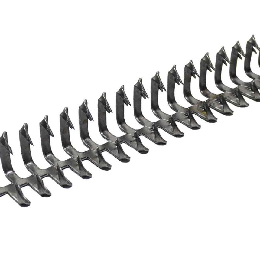 grampo para correias caixa com 10 barras - grampo 20 para emenda de correias