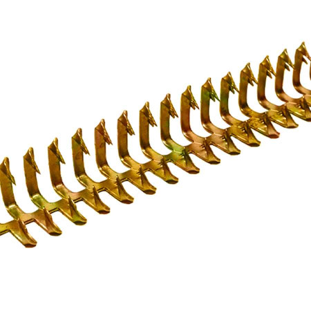 grampo para correias caixa com 8 barras - grampo 55w para emenda de correias