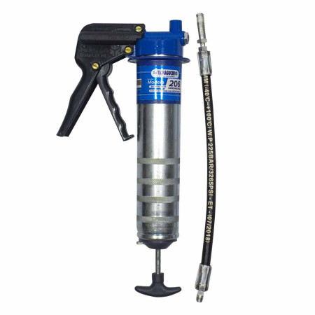 Graxeira Manual - Engraxadeira Yamaguchi modelo 206 de Gatilho e com Bico de Engate Rápido (500g)