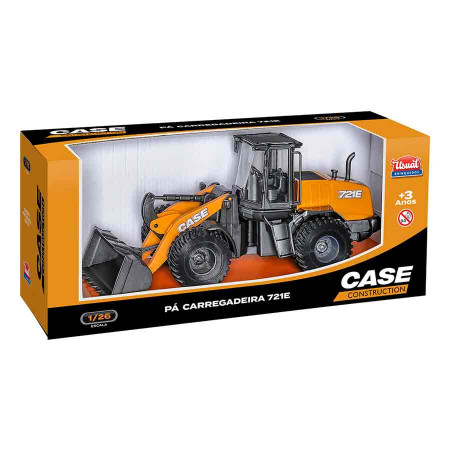 Pá Carregadeira 721E Case - Brinquedo