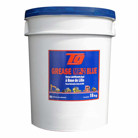 graxa de rolamento tg grease mp-2 blue 18kg - graxa azul
