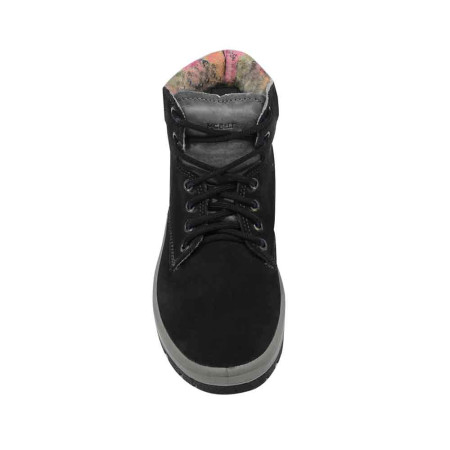 botina tratoraço mcbelt feminina cor preta (com cadarço)