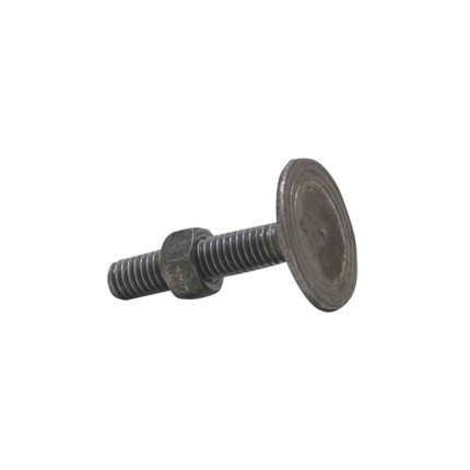 parafuso 3/8X2 35mm com porca para canecas em correia elevadoras