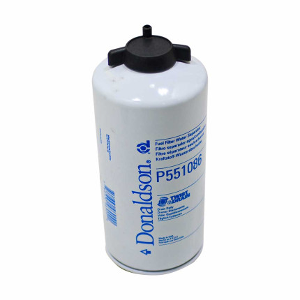 p551086 - filtro de combustível, spin-on separador de água twist & drain (donaldson)