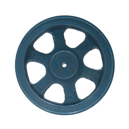 polia em V B380 3 canais - polia de ferro em v B380 (3 canais)