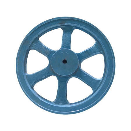 polia em V B500 1 canal - polia de ferro em v B500 (1 canal)