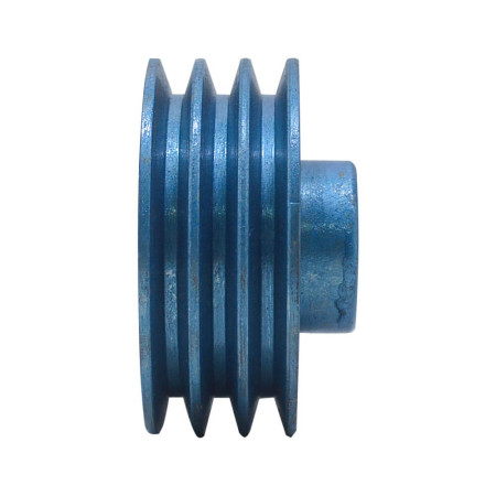 polia em V B80 3 canais - polia de ferro em v B80 (3 canais)