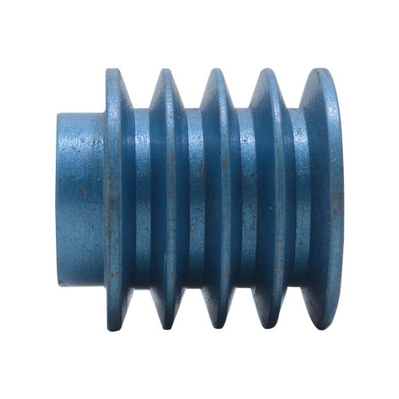 polia em V B80 4 canais - polia de ferro em v B80 (4 canais)