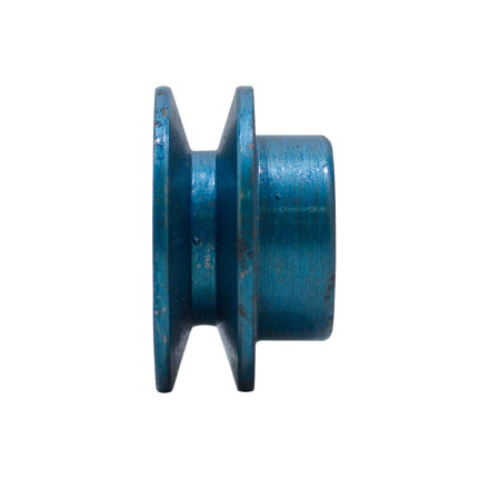 polia em V B90 1 canal - polia de ferro em v B90 (1 canal)