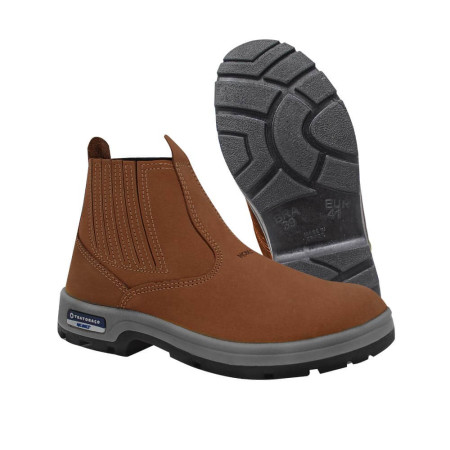 botina tratoraço mcbelt cor marrom (sem cadarço)