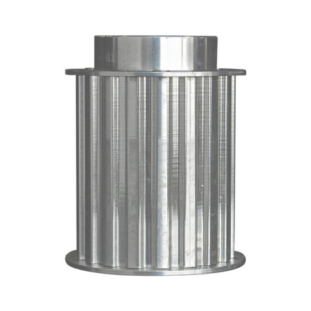 polia sincronizadora 18h300 30mm (18 dentes) - polia de alumínio