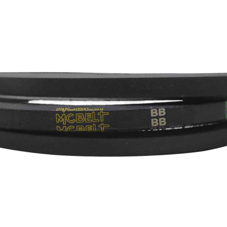 Correia sextavada BB130 - BB-130 Correia duplo V MCBELT