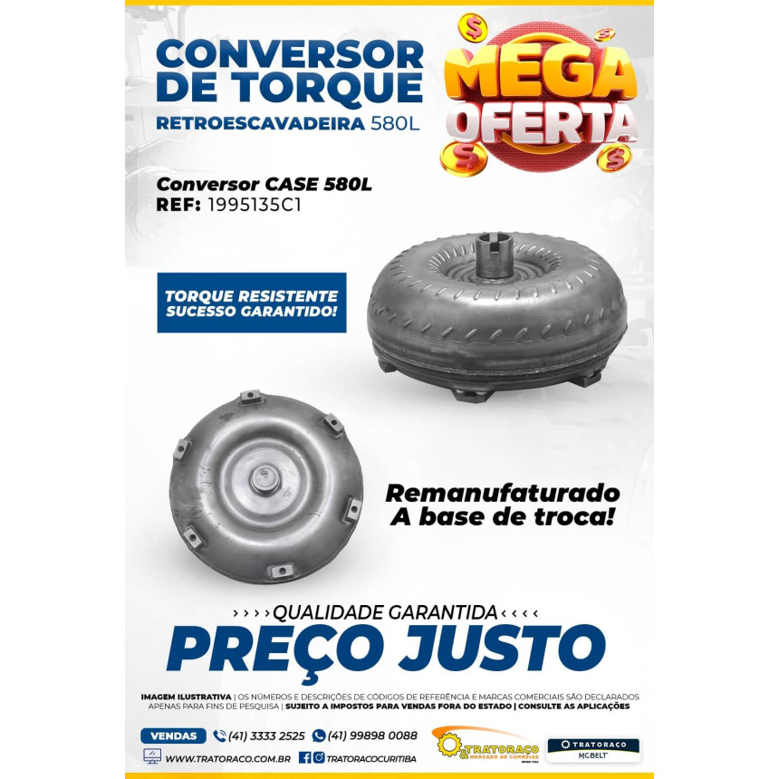 1995135C1 - Conversor de Torque Retroescavadeira Case 580L 580M
