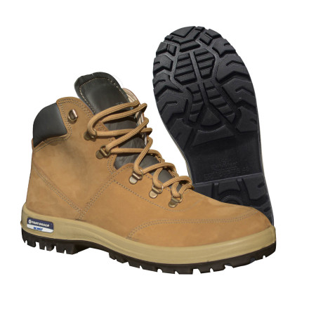 Botina Tratoraço MCBelt Cor Rato (com cadarço)