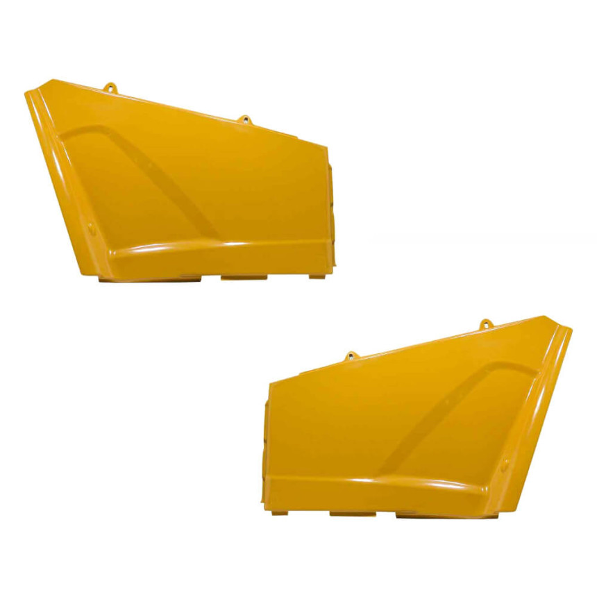 Jogo de Tampas Laterais Para Caterpillar 416E - 3177180 e 3177313