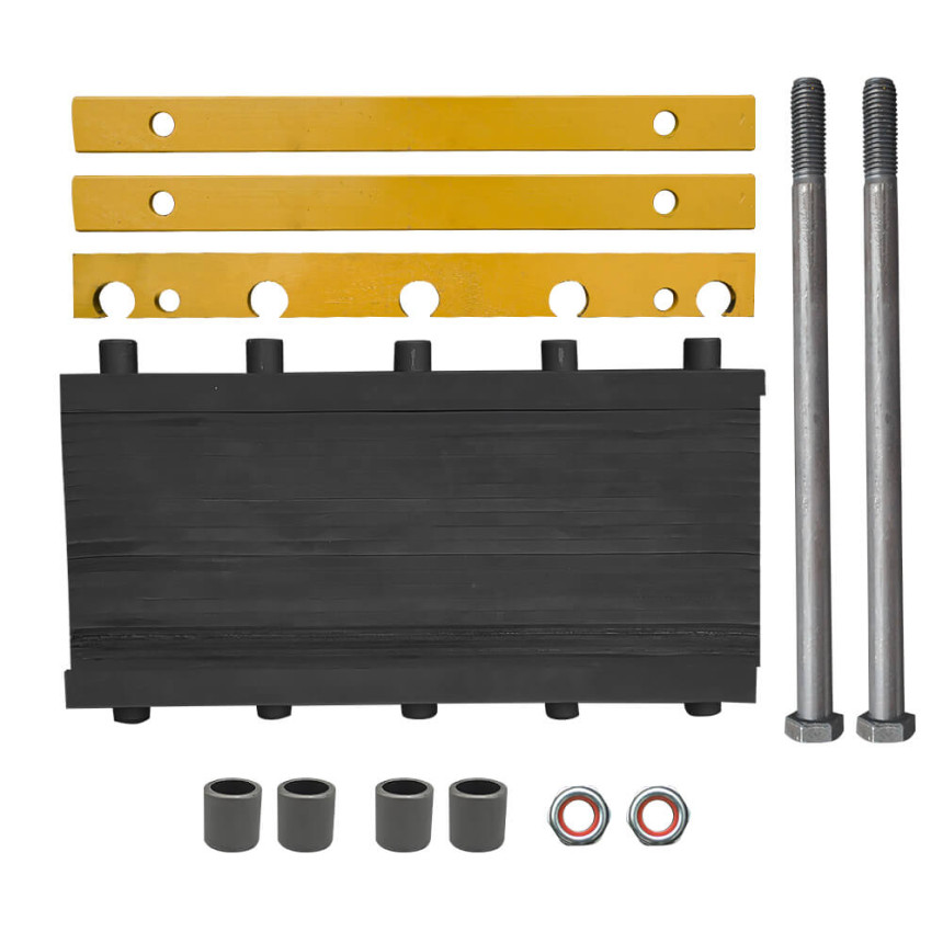 Kit Coxim de Borracha p/ Sapata Estabilizadora p/ Caterpillar 2379356