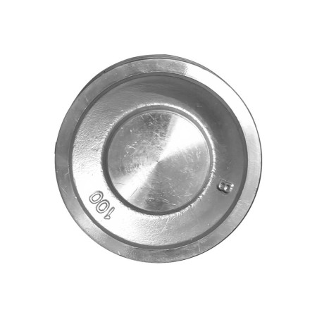 Polia em V B100 de 2 Canais de Alumínio