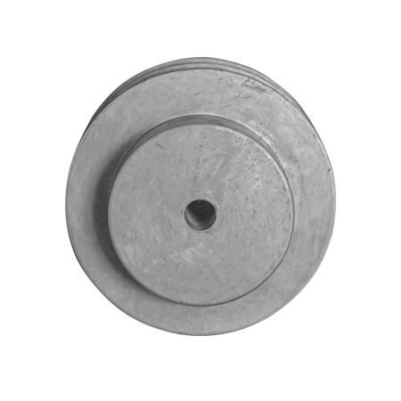 Polia em V B90 de 2 Canais de Alumínio