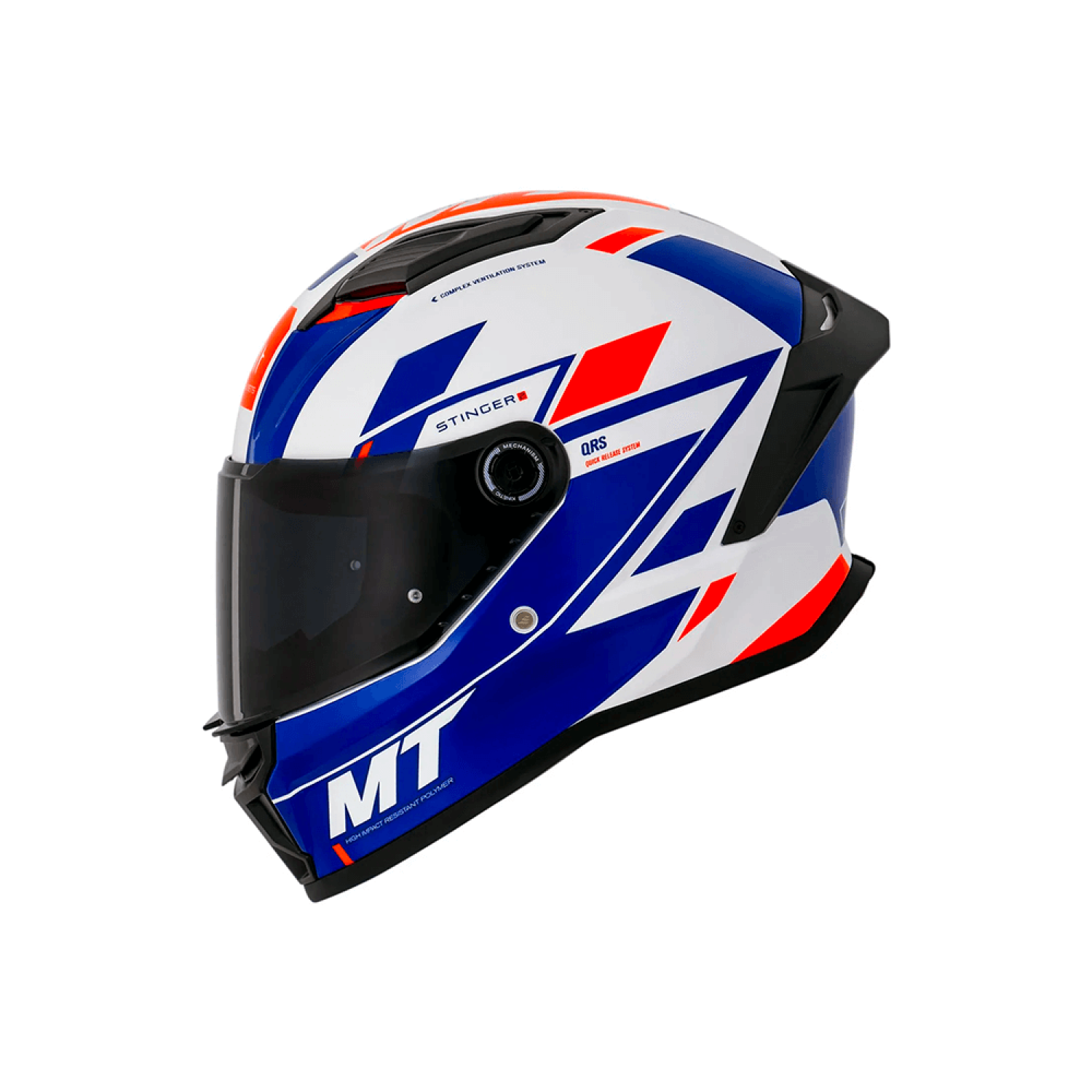 Capacete MT Stinger 2 Zivze E7 Pérola