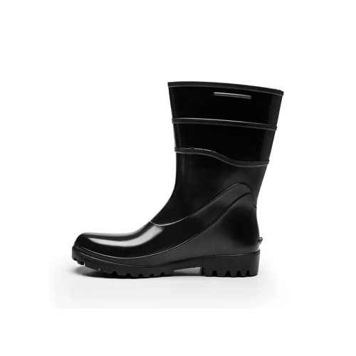 Bota Bracol PVC Curta Preta
