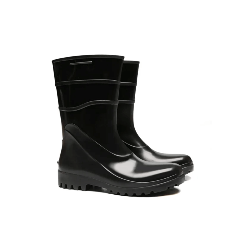 Bota Bracol PVC Curta Preta