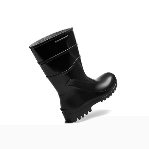 Bota Bracol PVC Curta Preta