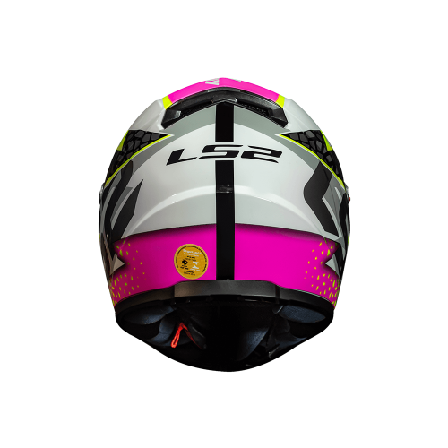 Capacete LS2 FF358 Speedy Branco/Rosa