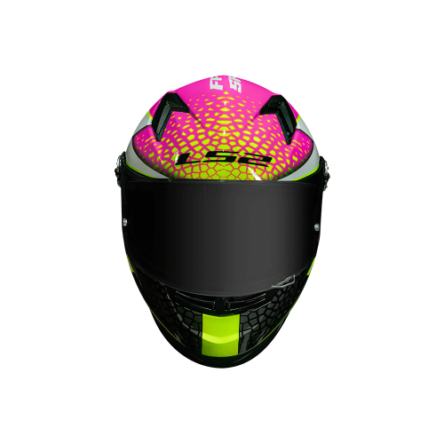 Capacete LS2 FF358 Speedy Branco/Rosa