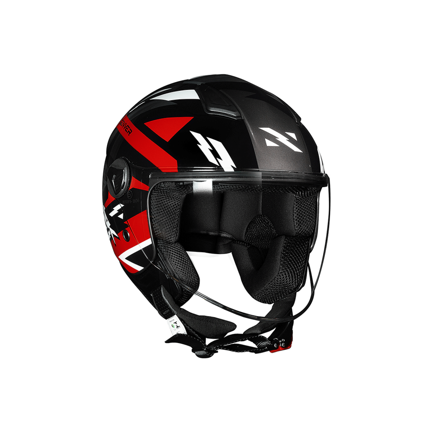 Capacete Norisk Orion Denver Preto/Vermelho