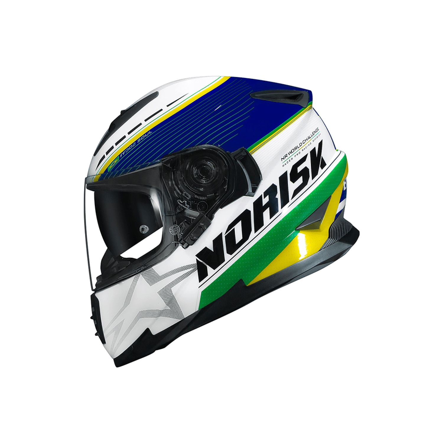 Capacete Norisk FF302 Grand Prix Brazil